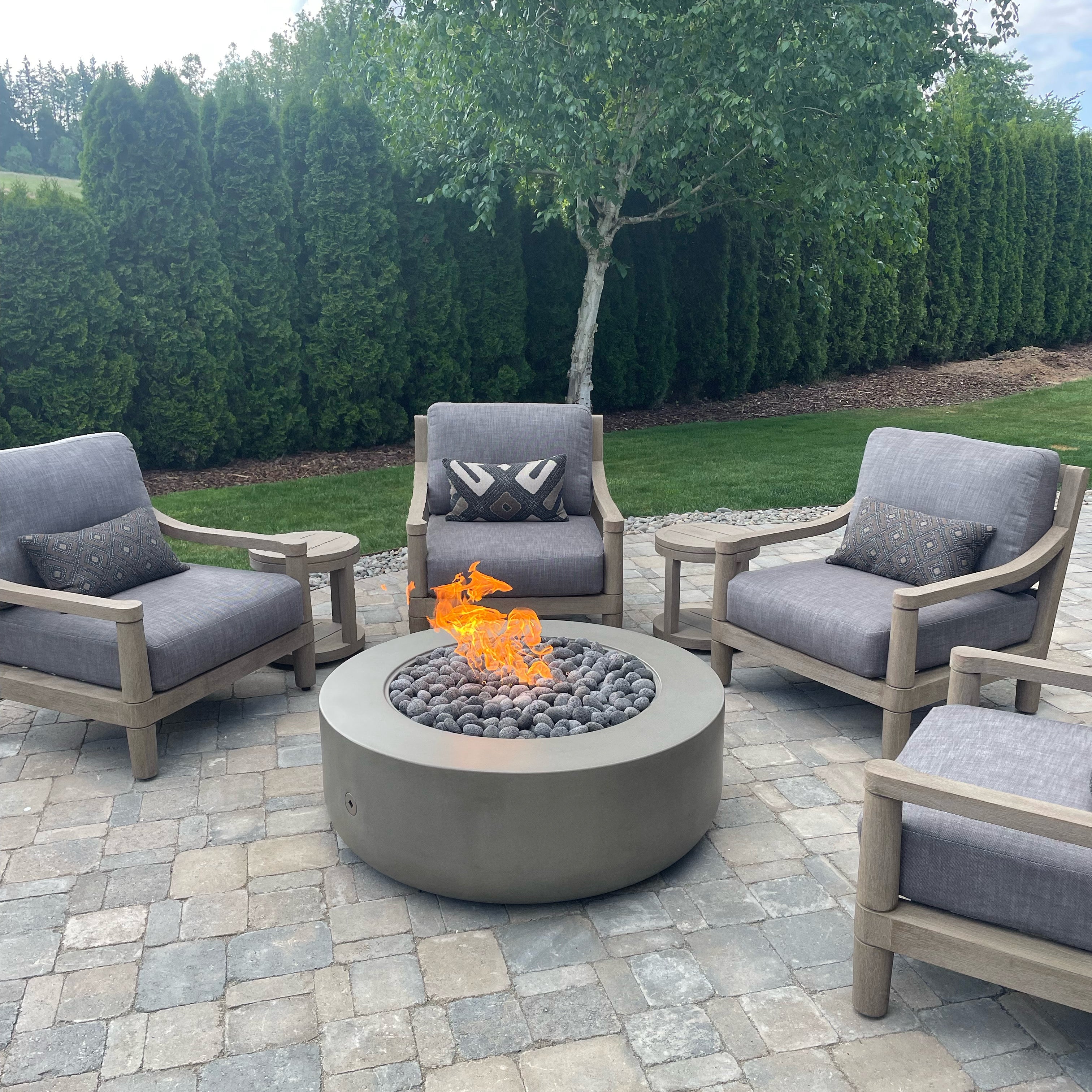 The Hawks Ridge - Gas Fire Pit – Linderman Builds