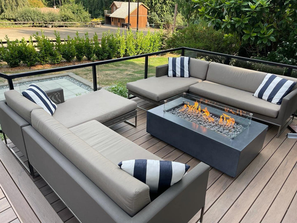 The Butte Concrete Fire Feature - Linderman Builds