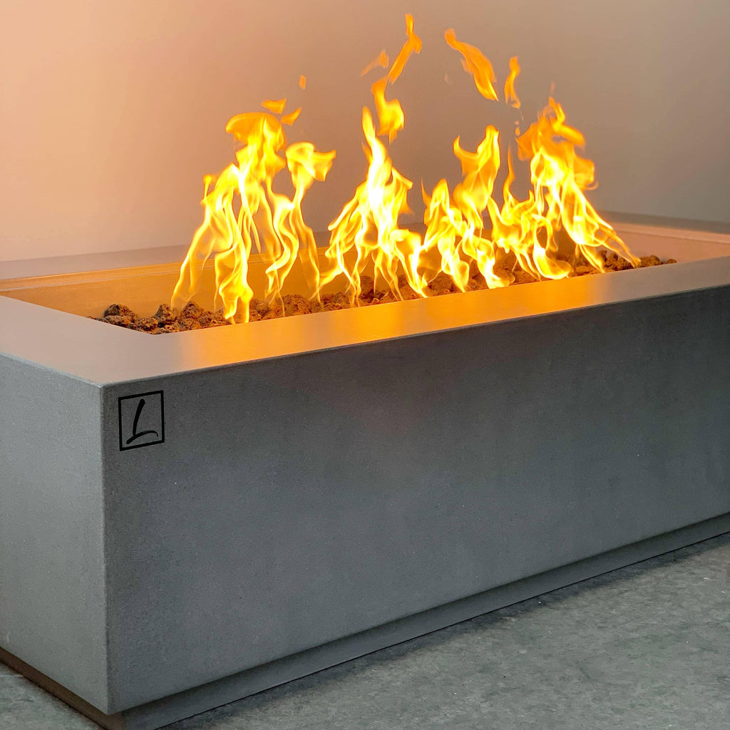 The Butte Concrete Fire Feature - Linderman Builds