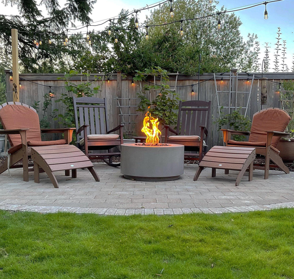 The Hawks Ridge Concrete Fire Feature - Linderman Builds