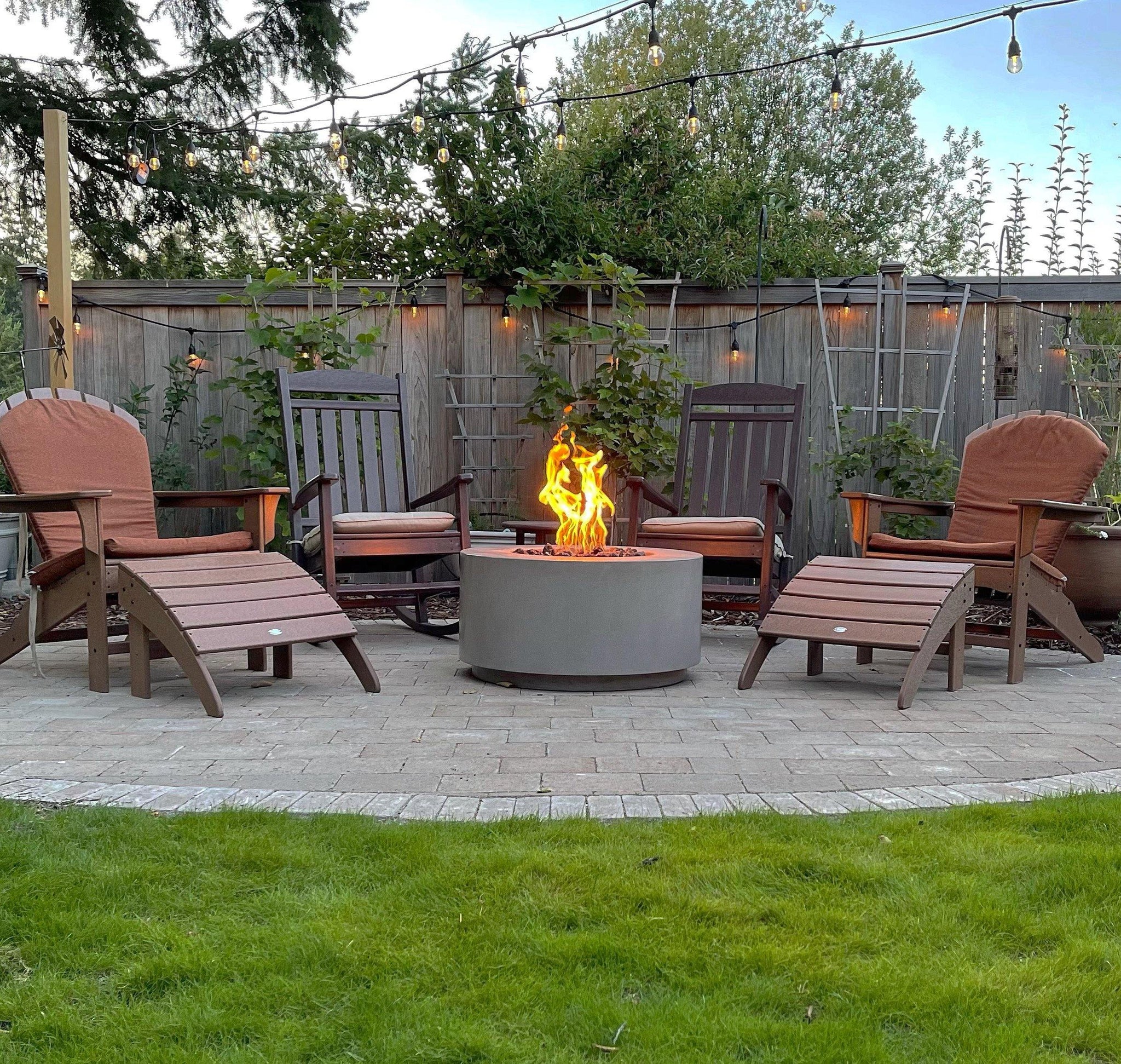 The Hawks Ridge - Gas Fire Pit – Linderman Builds