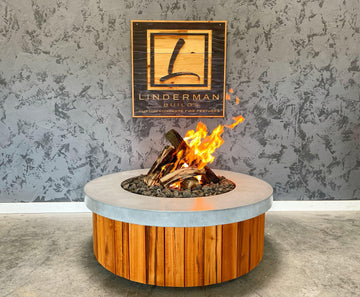 The Signature Round Fire Table - Linderman Builds