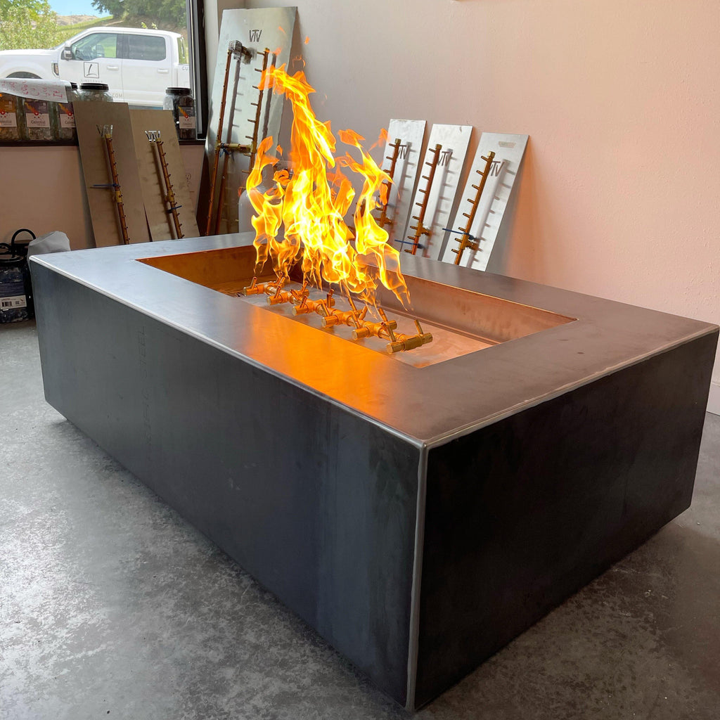 The Butte Steel Fire Feature - Linderman Builds