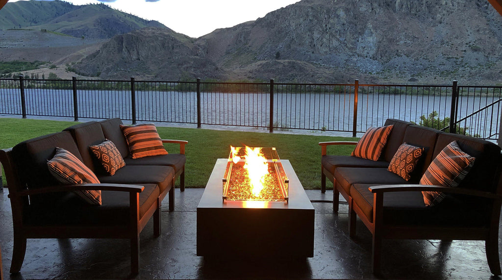 The Butte Concrete Fire Feature - Linderman Builds