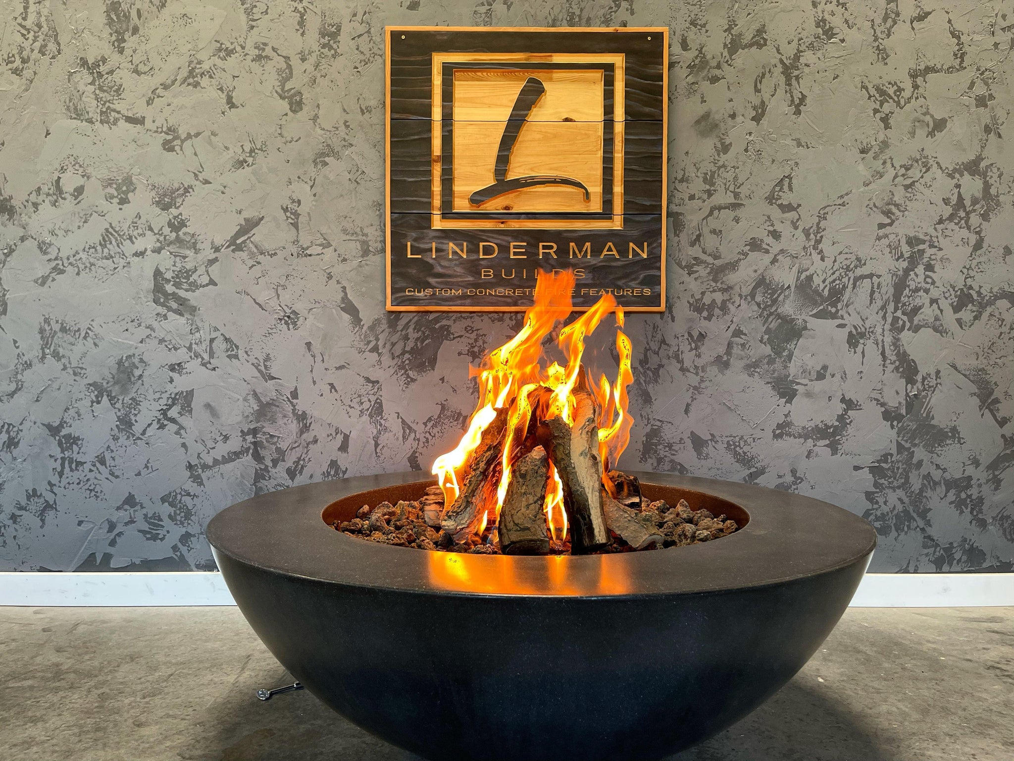 The South Shore - Gas Fire Pit – Linderman Builds