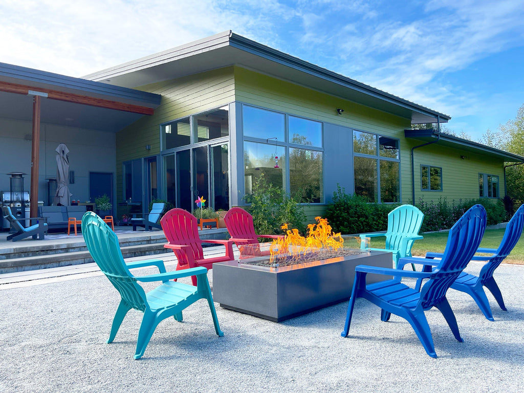 The Butte Concrete Fire Feature - Linderman Builds