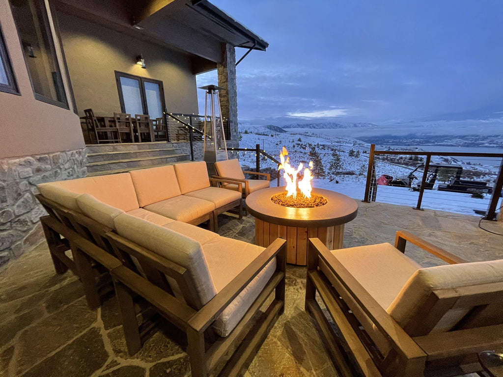 The Signature Round Fire Table - Linderman Builds