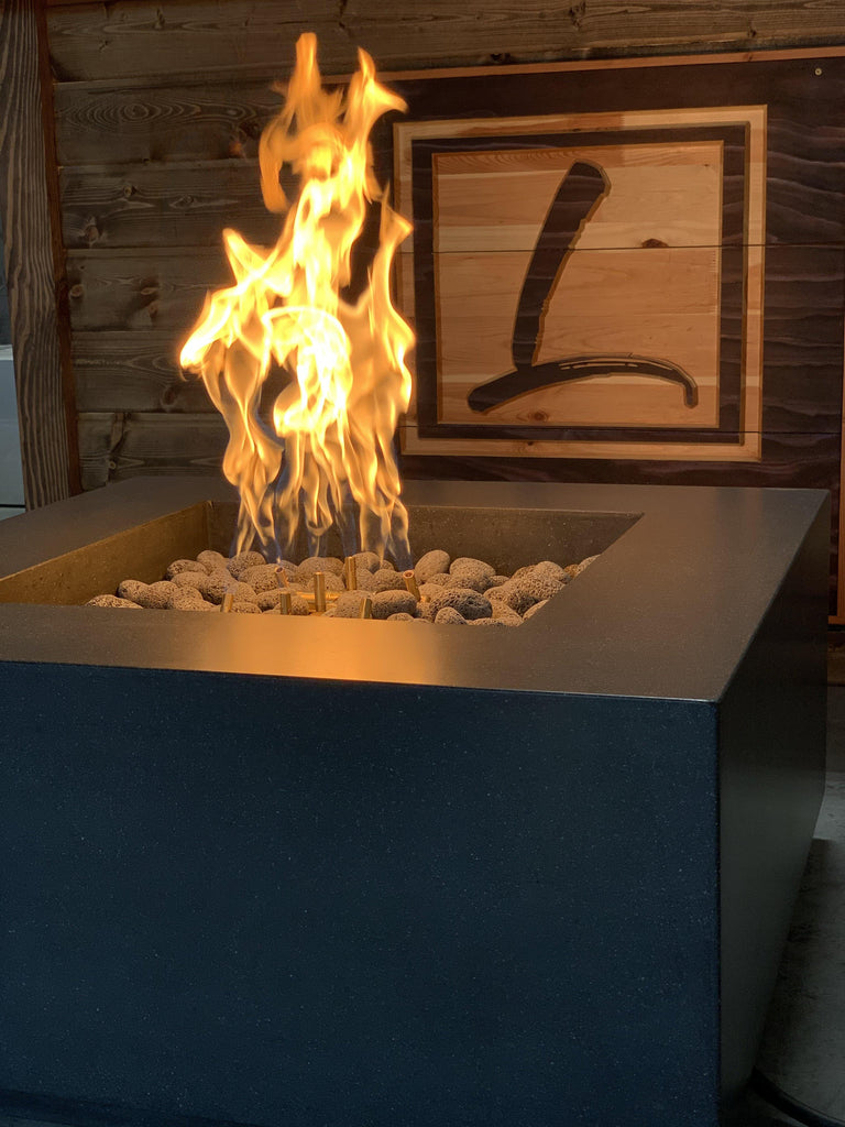 The Lakeside Concrete Fire Feature - Linderman Builds