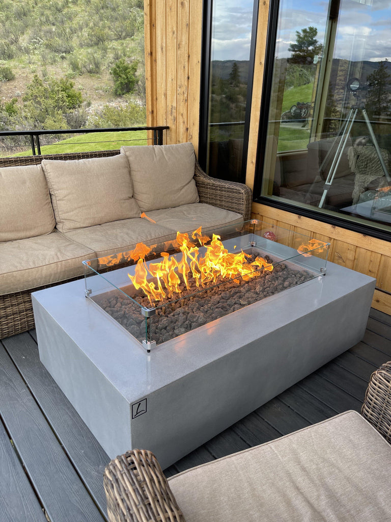 The Butte Concrete Fire Feature - Linderman Builds