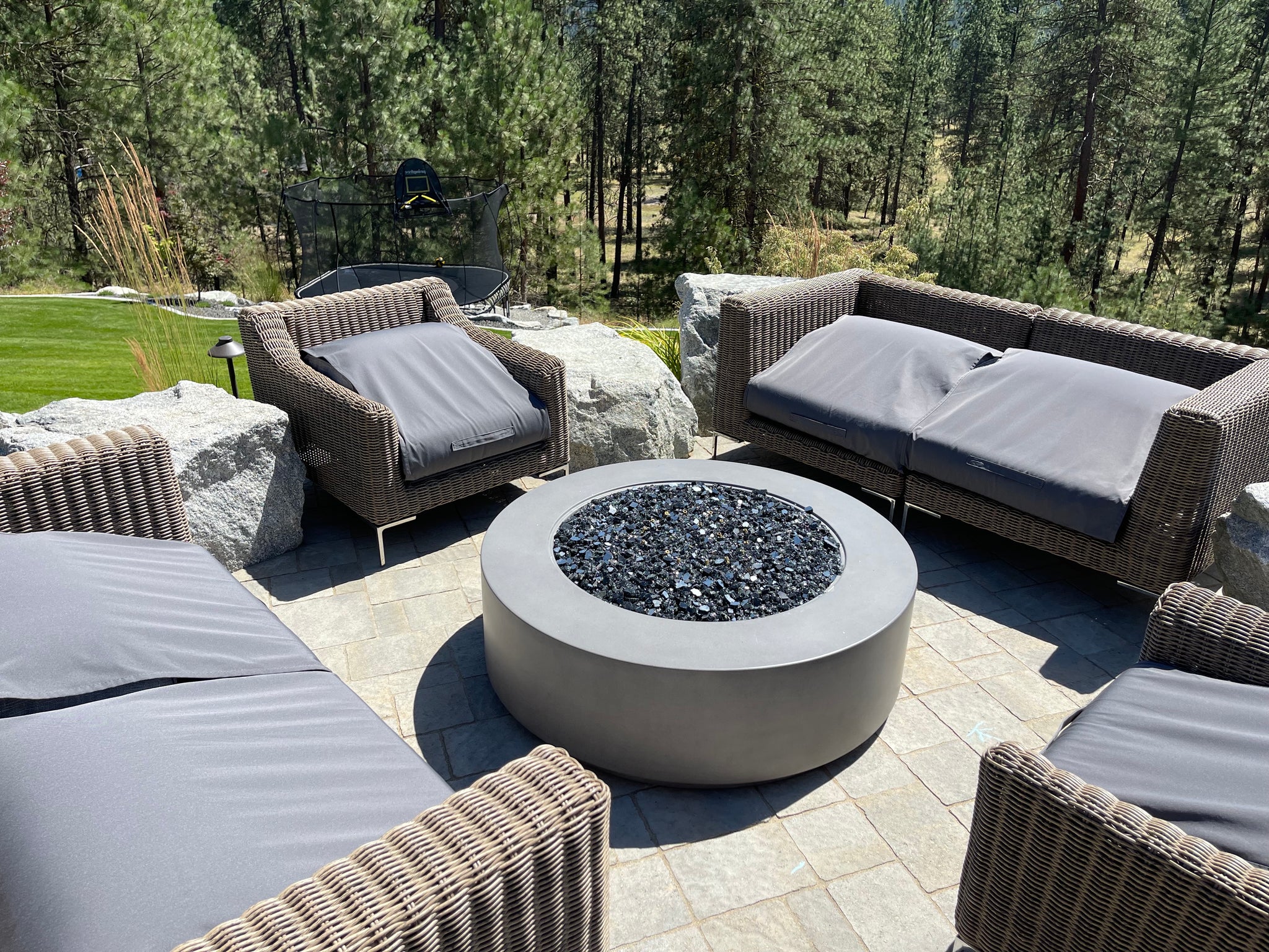 The Hawks Ridge - Gas Fire Pit – Linderman Builds