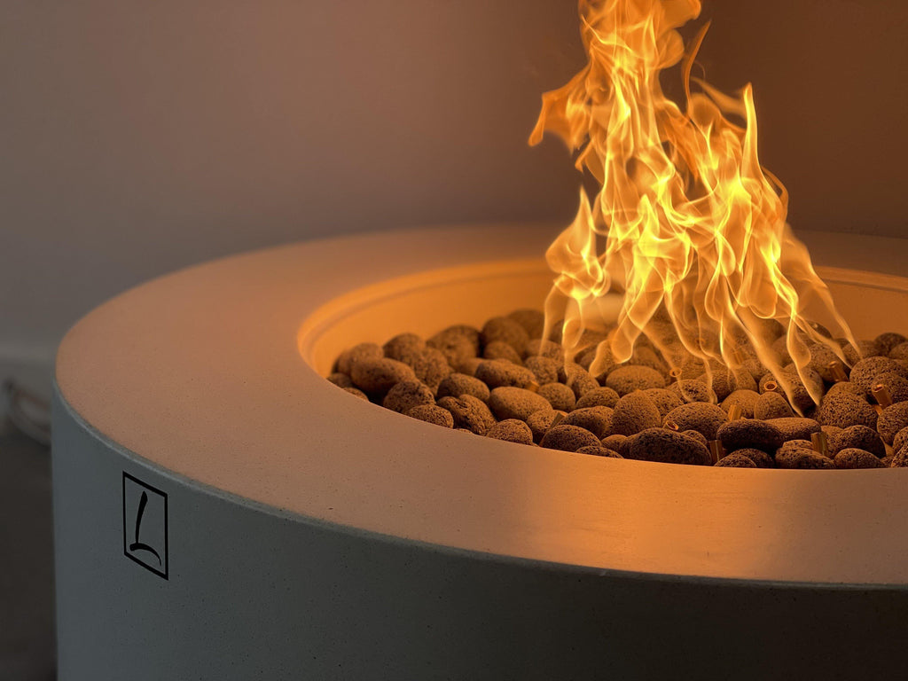 The Hawks Ridge Concrete Fire Feature - Linderman Builds